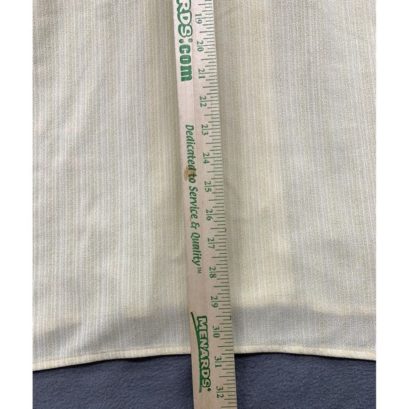 Pronti Button Down Shirt Men's Size XL Yellow Short Sleeve Embroidered Design - Picture 6 of 14